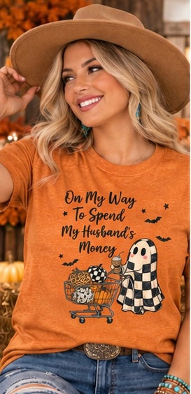 Husband’s Money Graphic Tee - Design 164