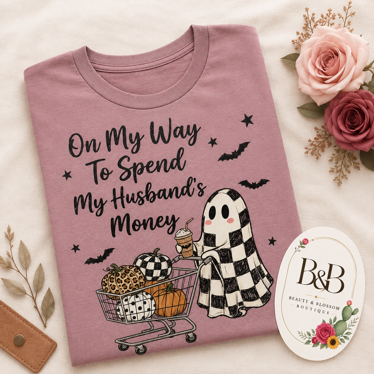 Husband’s Money Graphic Tee - Design 164