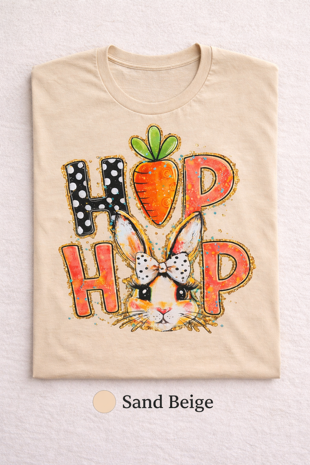 HOP HOP EASTER TEE  -