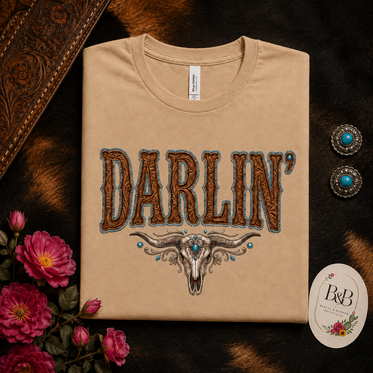 Darlin’ Graphic Tee - Design 50