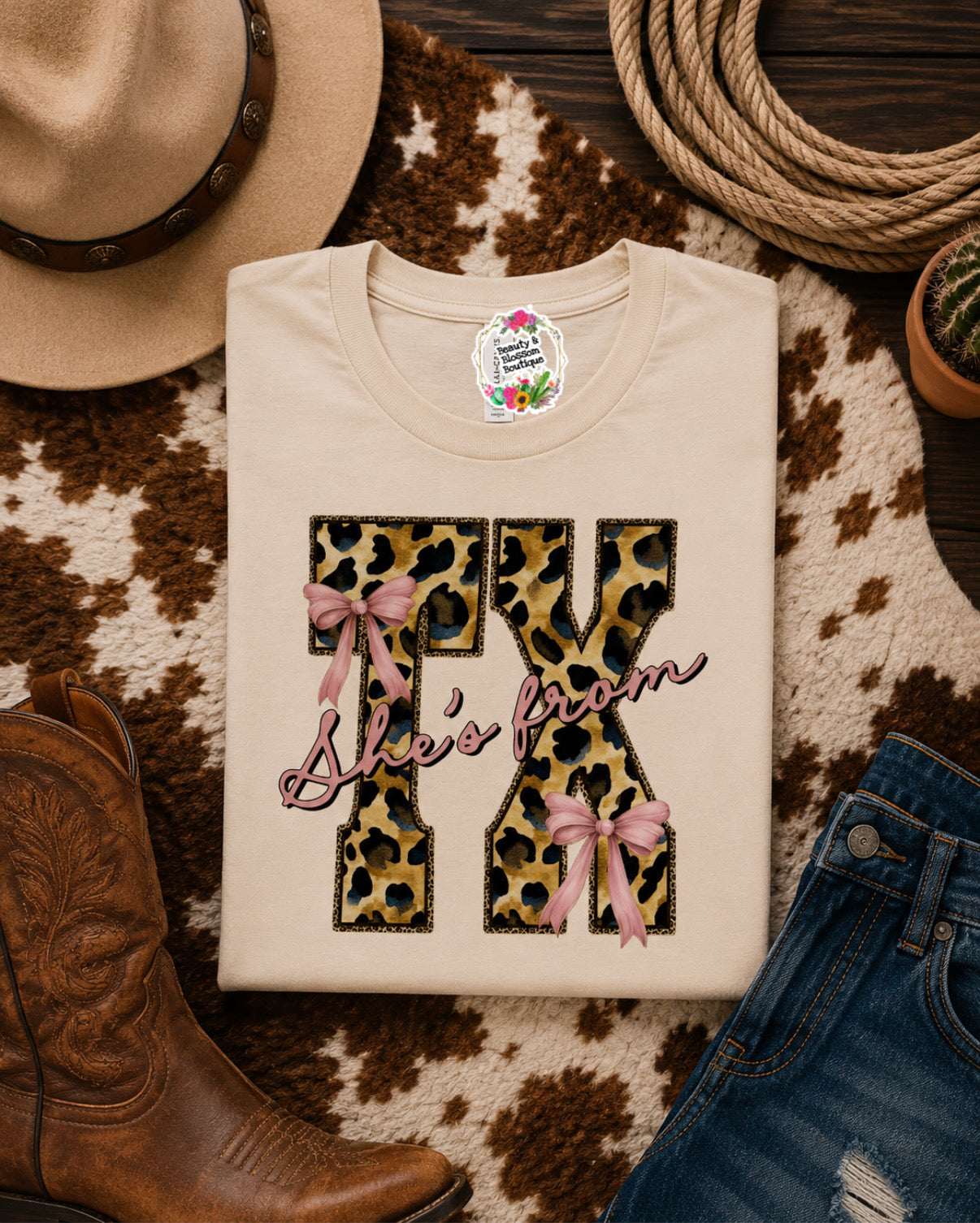 SHES FROM TEXAS TEE-