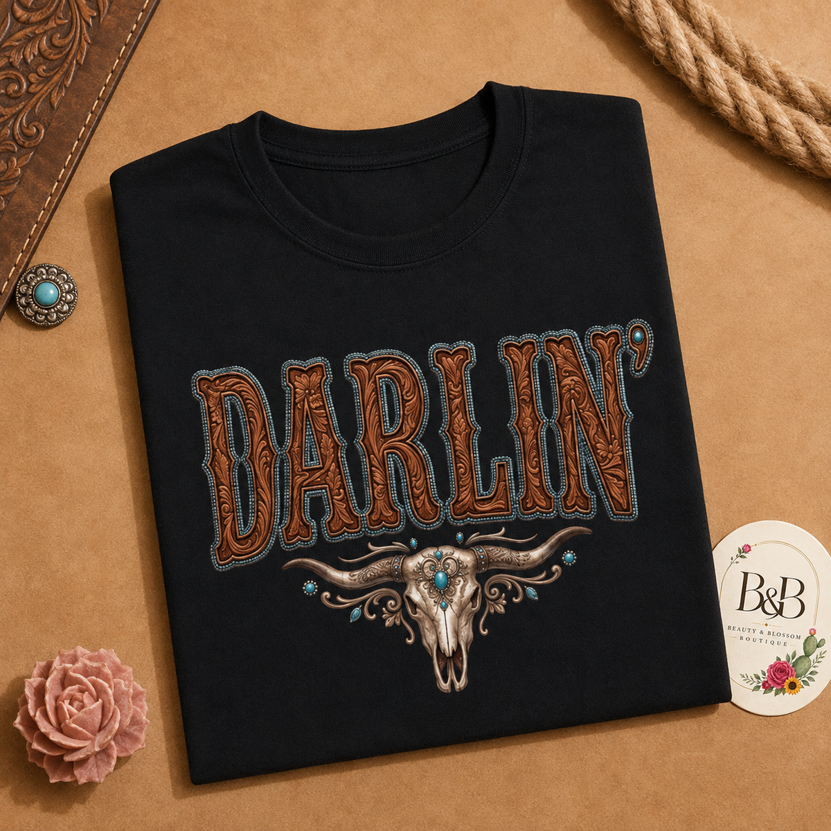 Darlin’ Graphic Tee - Design 50