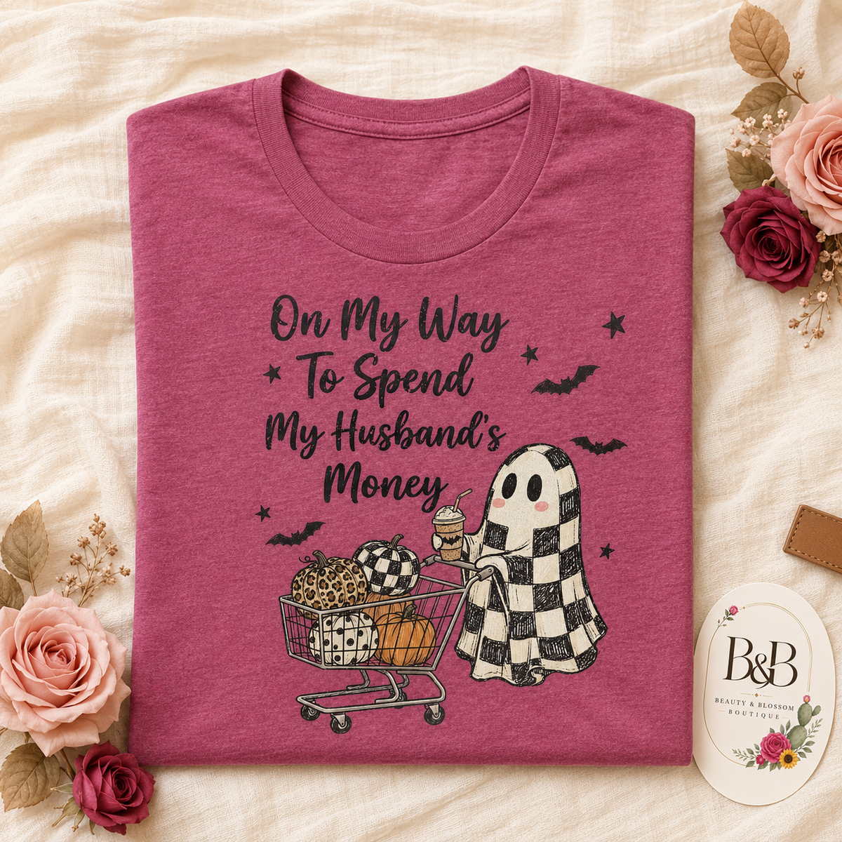 Husband’s Money Graphic Tee - Design 164