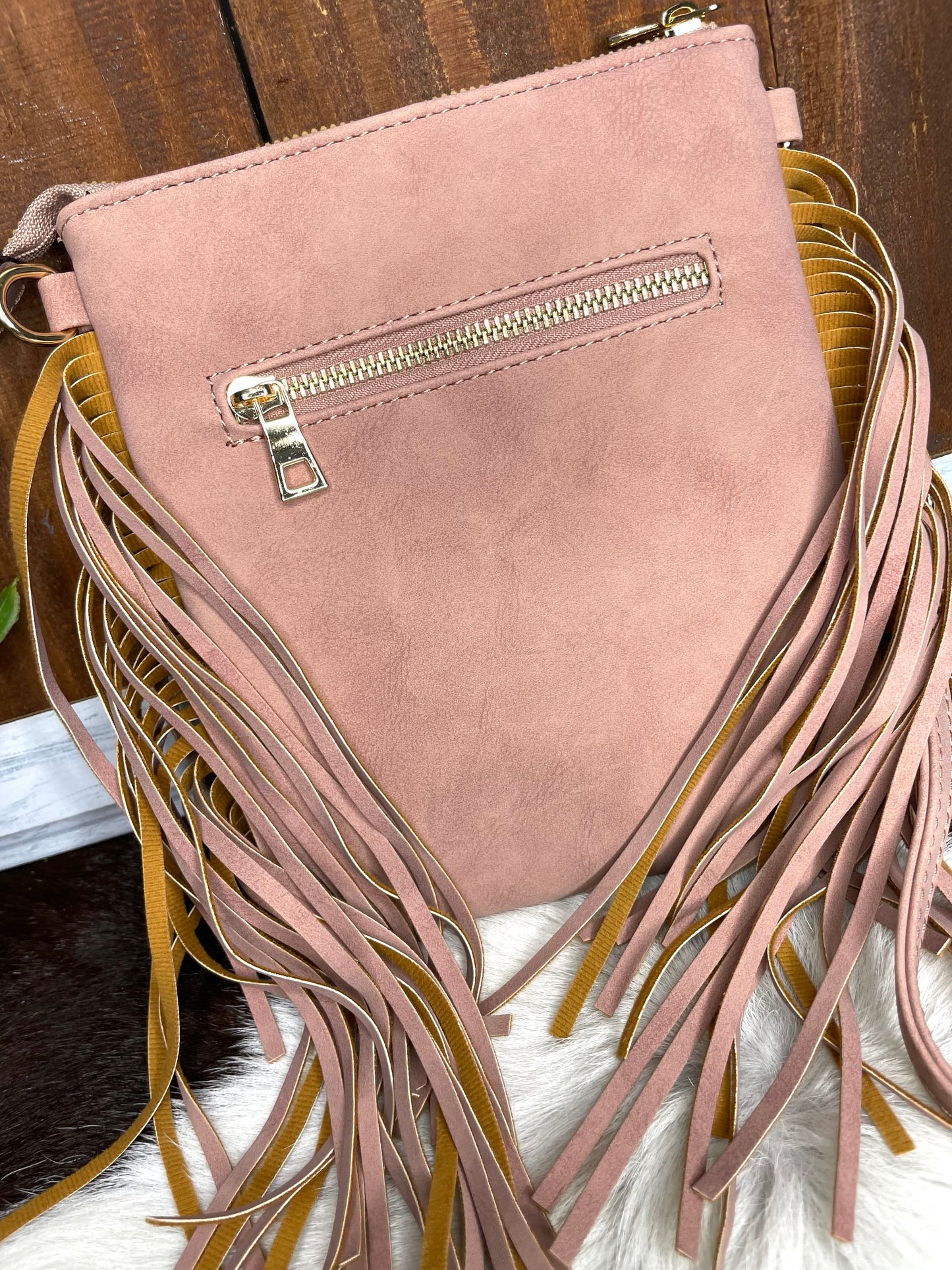 ROMINA FRINGE CROSSBODY BAG