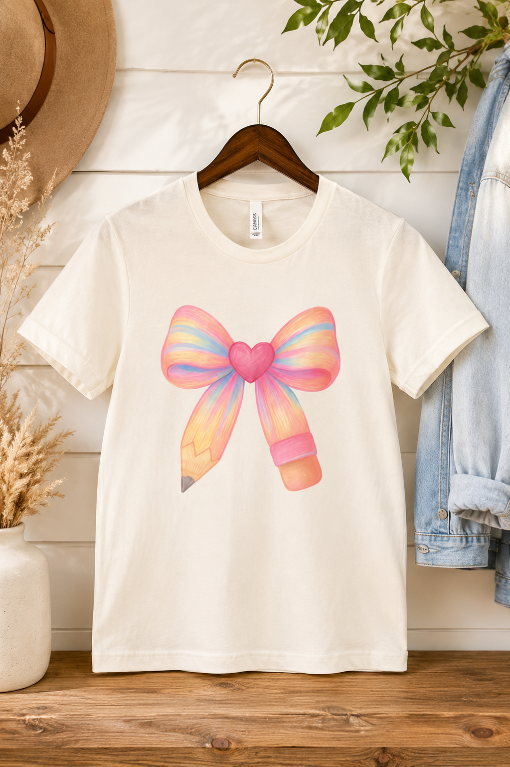 BOW PENCIL TEE  - 200