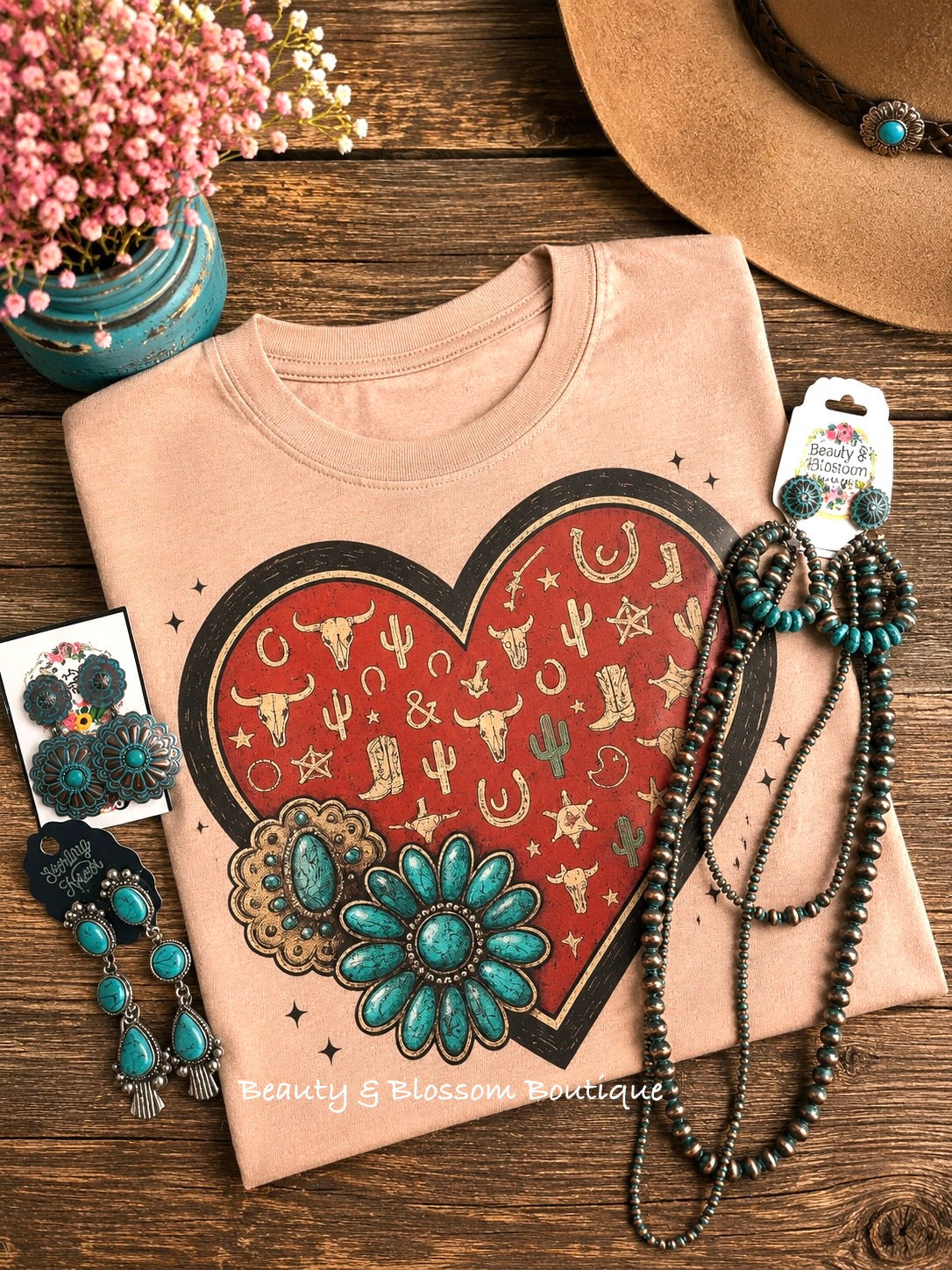 WESTERN SWEETHEART TEE  - 148