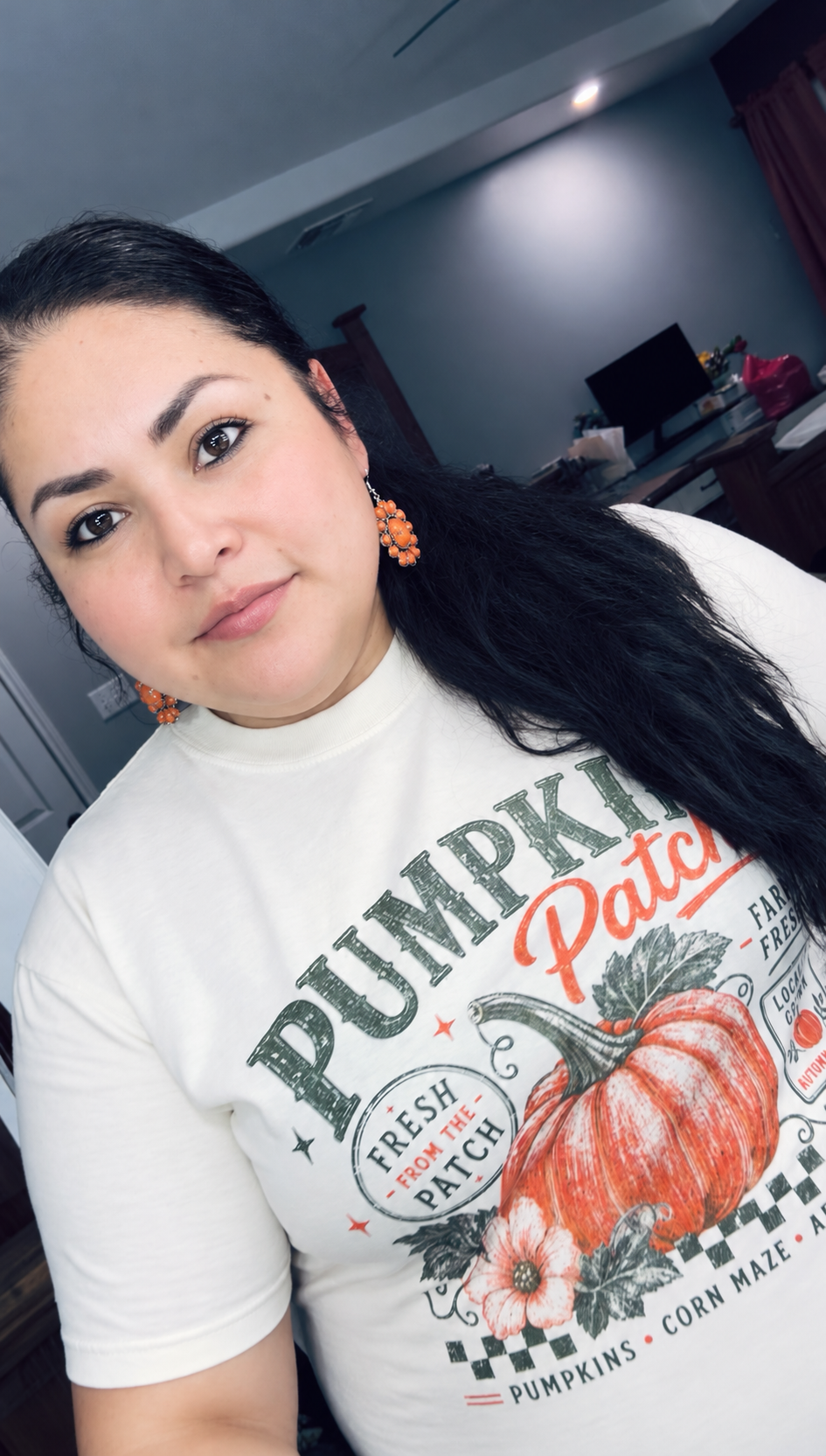 Pumpkin Patch Vintage Graphic Tee - Design 91