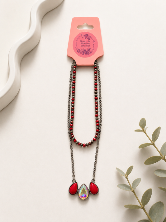 DESERT AUTORA LAYERED NECKLACE