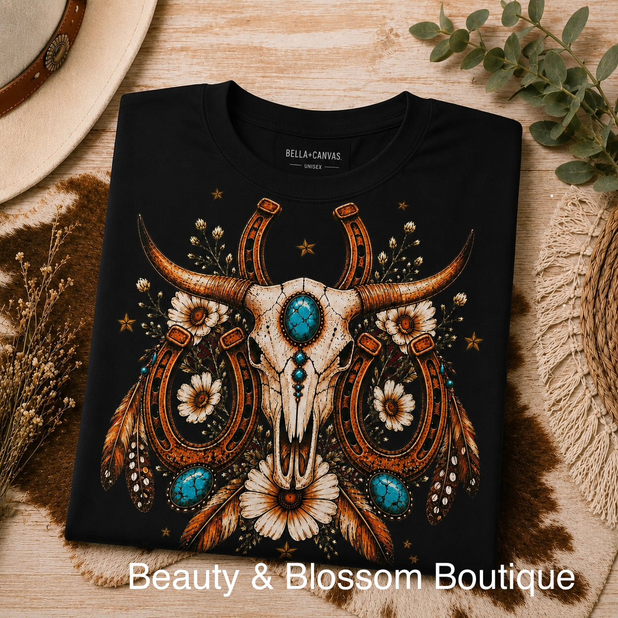 TURQUOISE TRAILS TEE  -