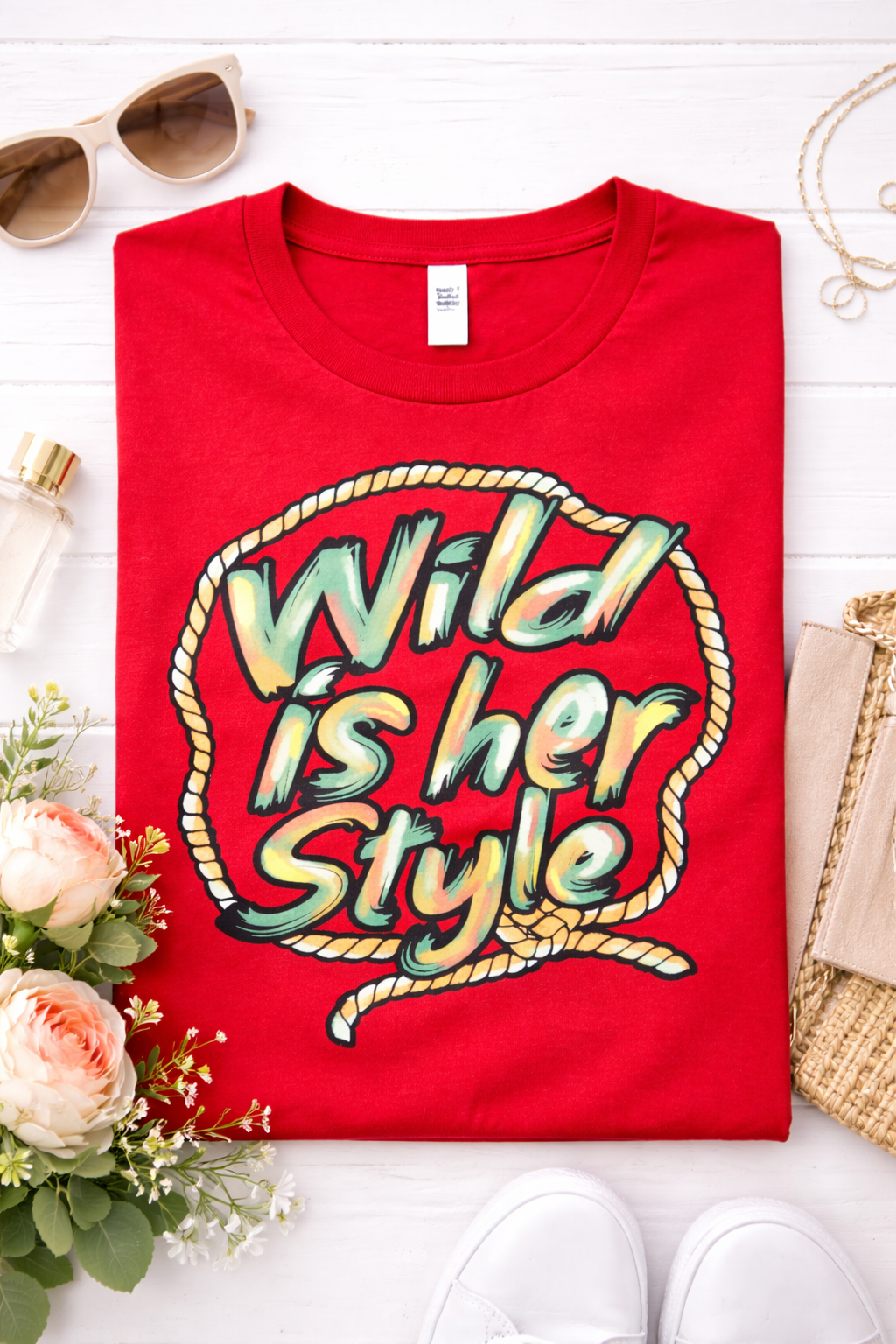 WILD IS HER STYLE TSHIRT- 66