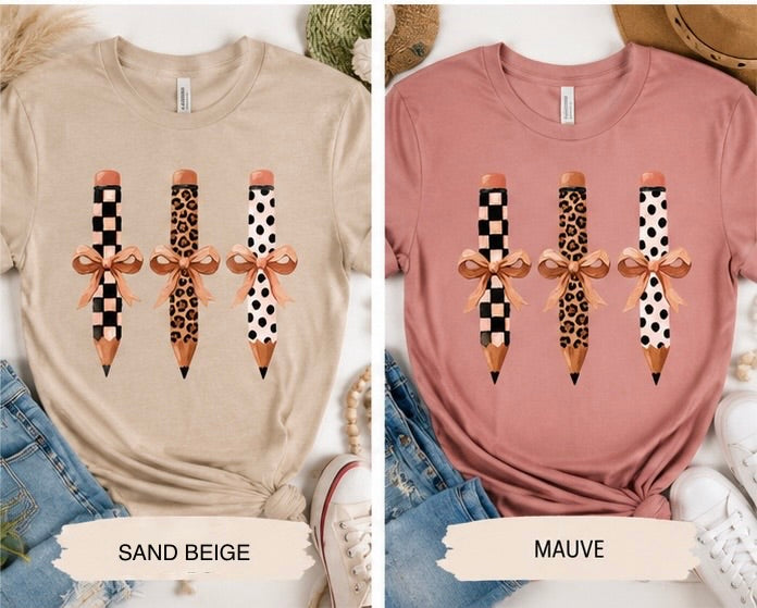 PRETTY PENCILS TEE  - 276