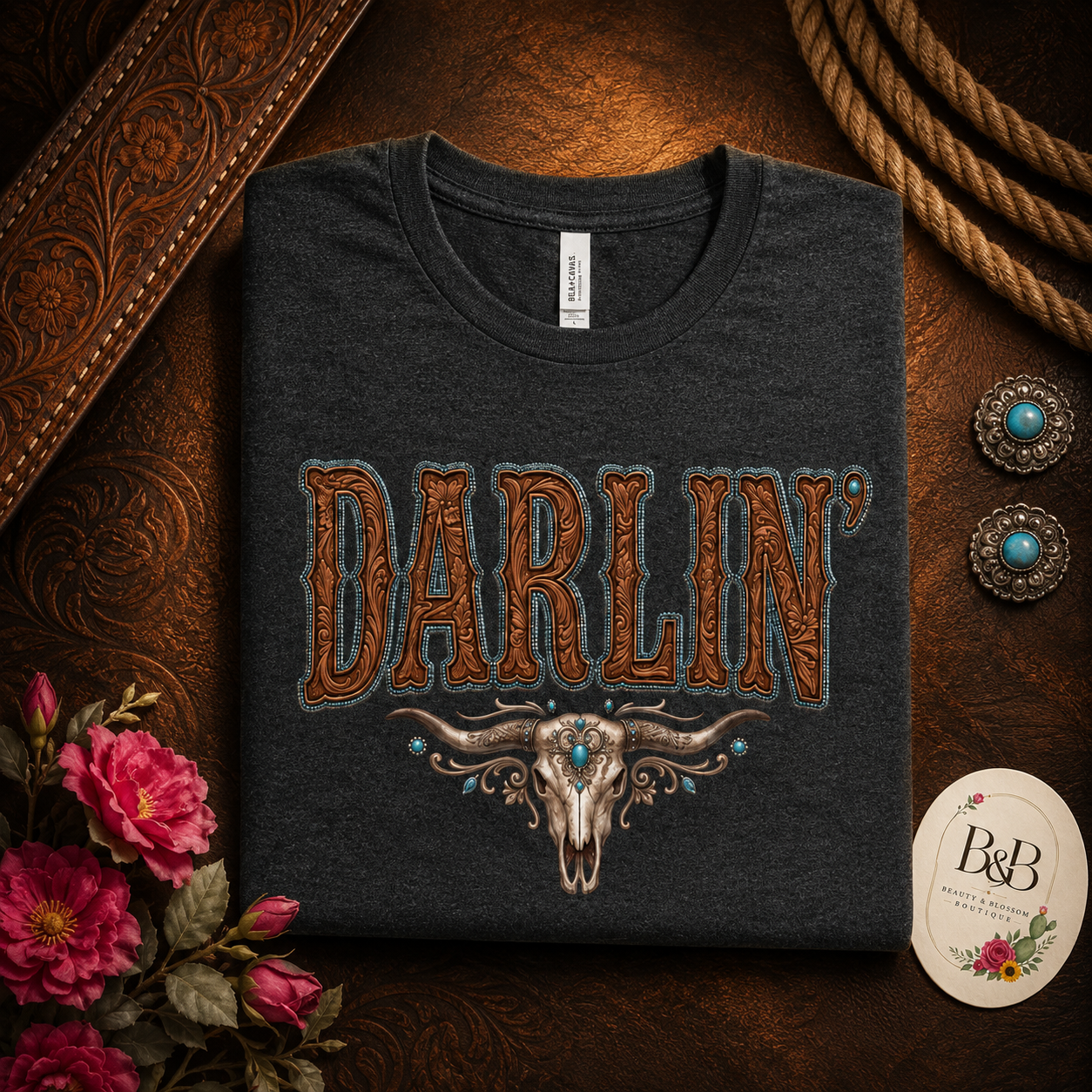 Darlin’ Graphic Tee - Design 50