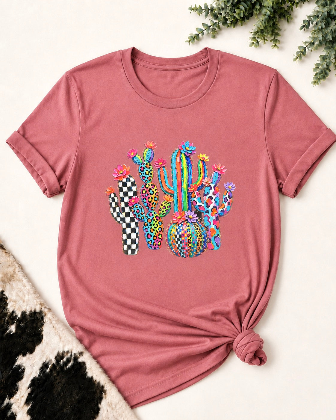 Desert in Full Color Graphic Tee –