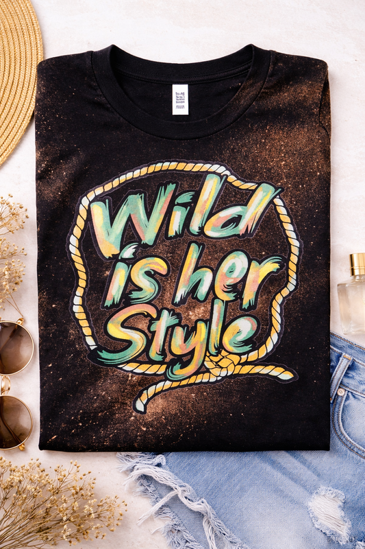WILD IS HER STYLE TSHIRT- 66