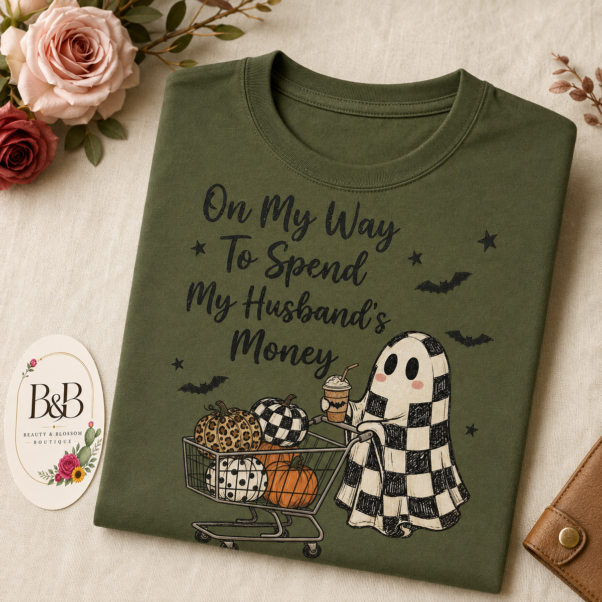 Husband’s Money Graphic Tee - Design 164