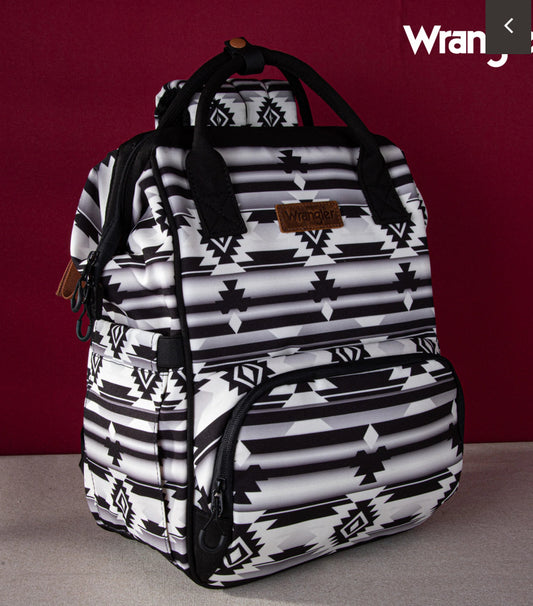 Wrangler Aztec Backpack - Black