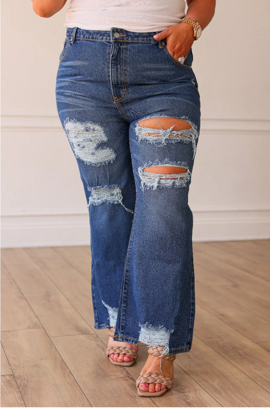 THE BLAKE DISTRESSED JEANS