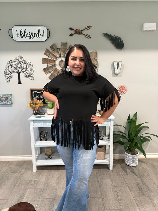 THE GENOVA FRINGE TOP