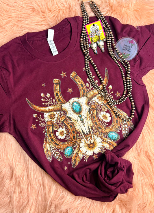 TURQUOISE TRAILS TEE  - 175