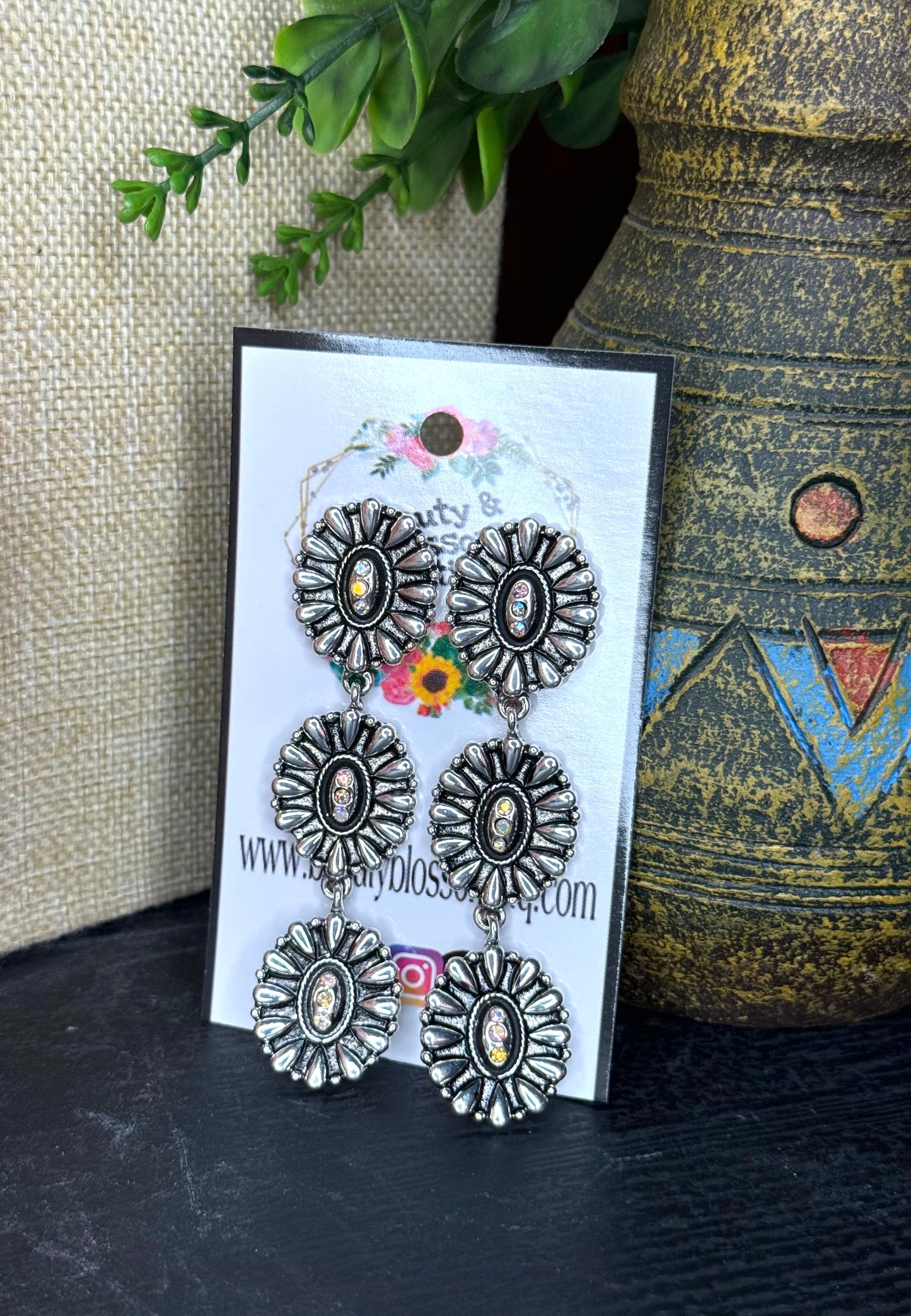 IT'S THE DETAILS SILVER EARRINGS