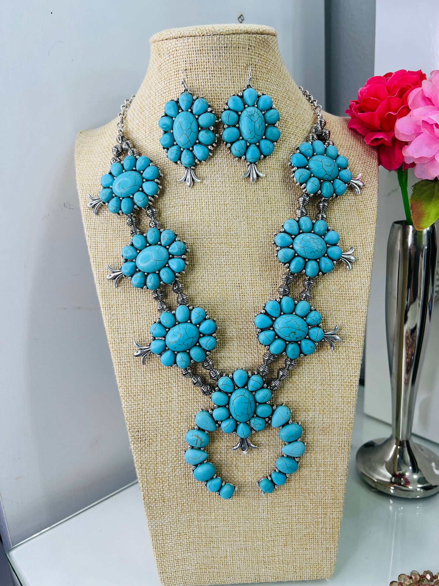 CONCHO VALET TURQUOISE SET