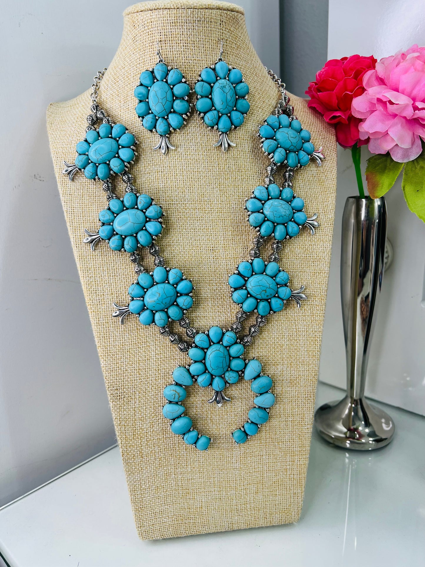 CONCHO VALET TURQUOISE SET