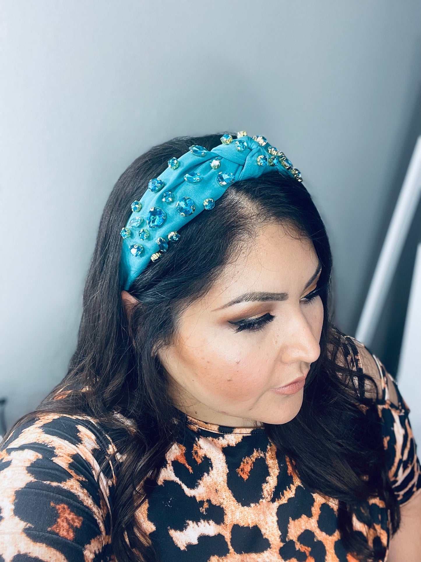 DIANA HEADBAND- TURQUOISE