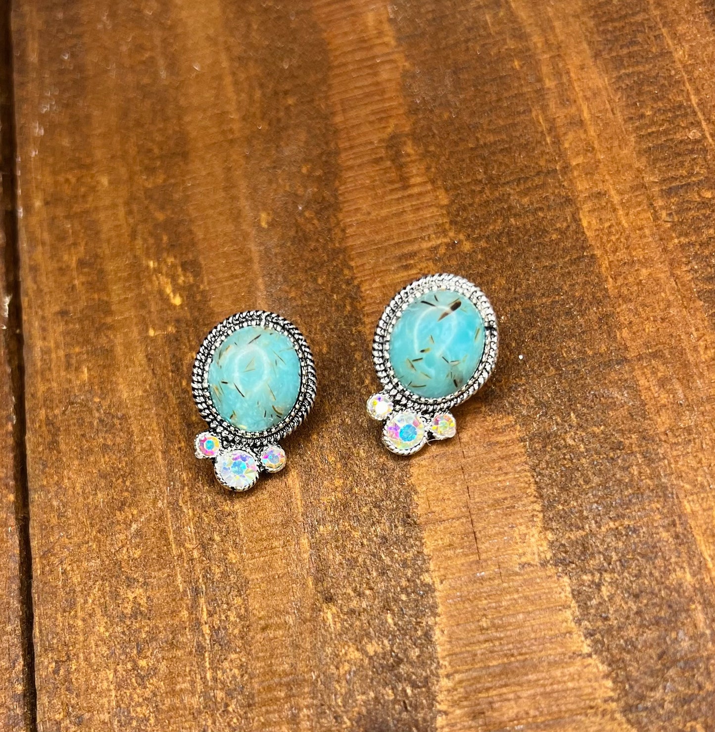 AZUL RIVER STUD EARRINGS