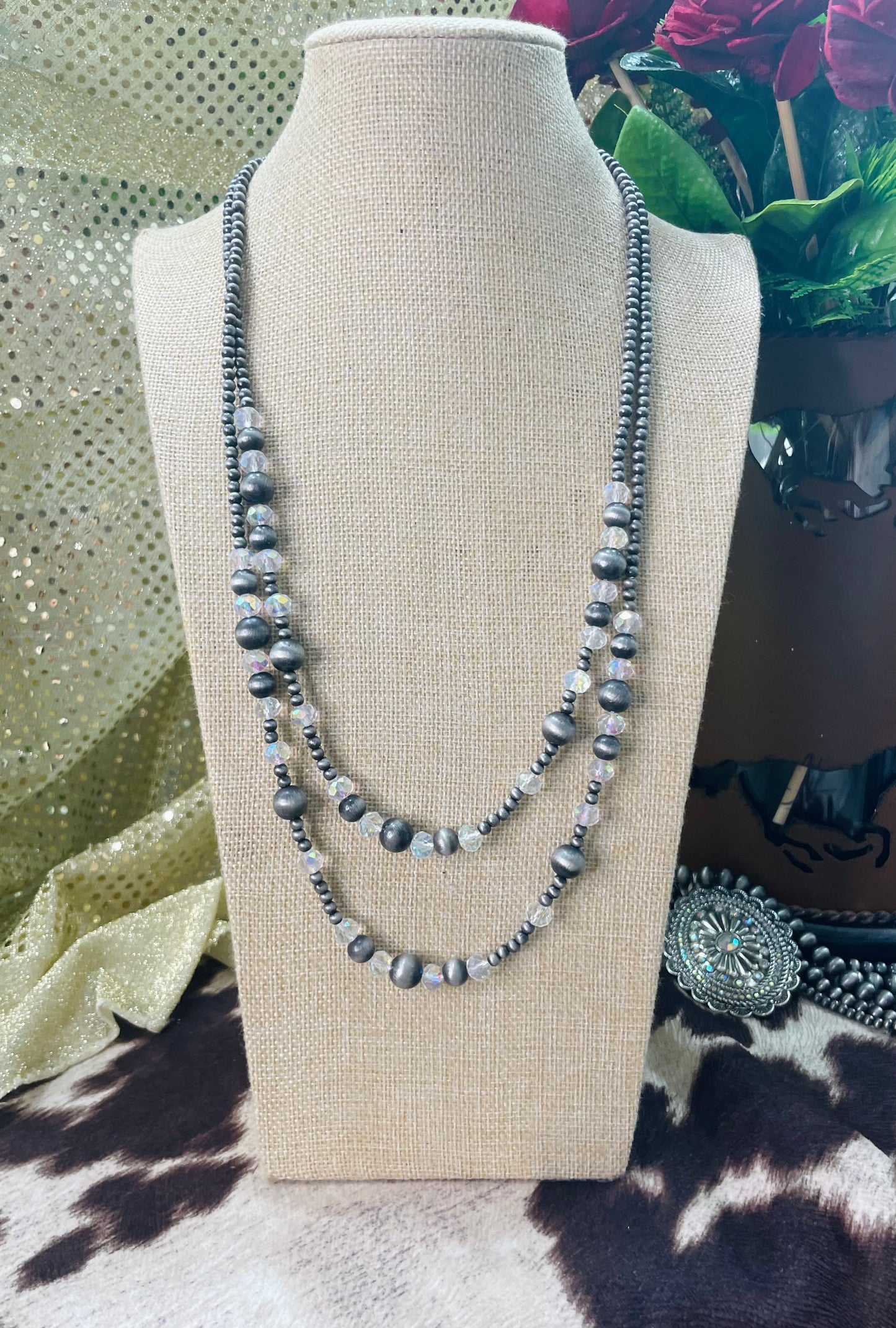 SILVER CITY NECKLACE SET