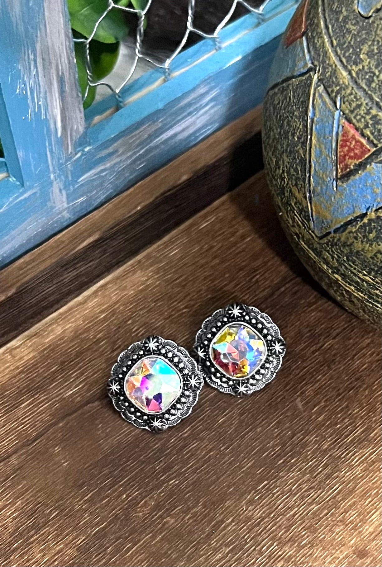 CONCHO CITY STUD EARRINGS