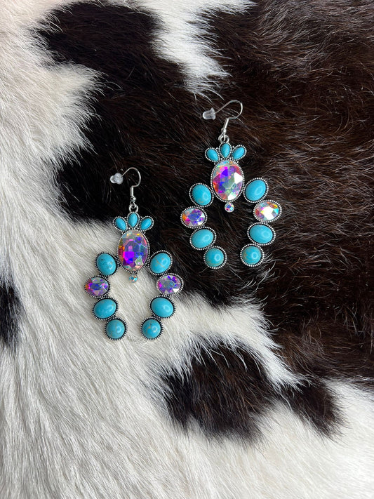 THE JOLENE TURQUOISE EARRINGS