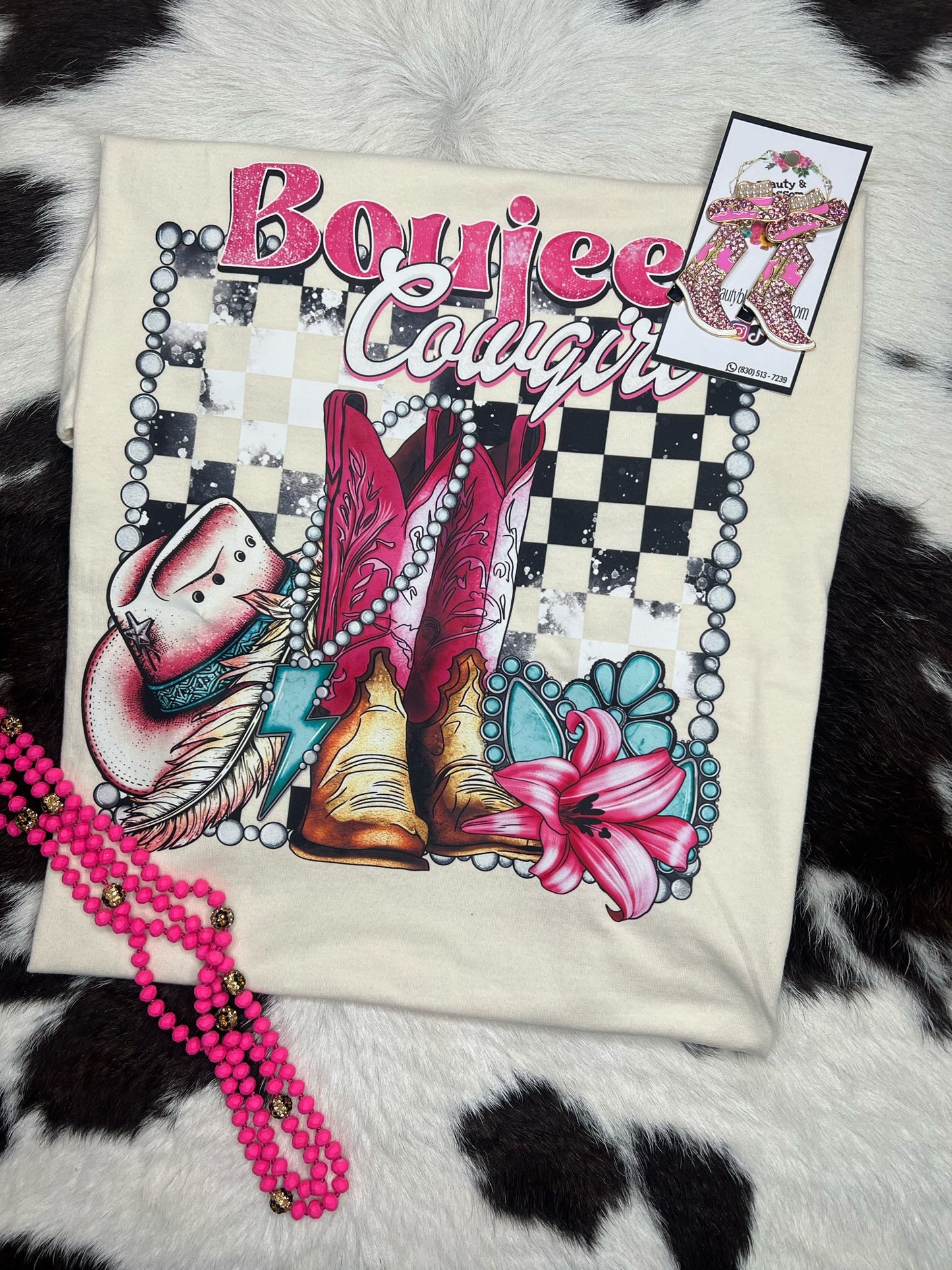 BOUJEE COWGIRL TEE-44