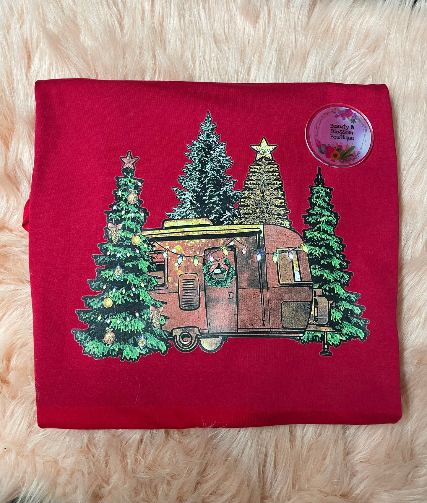 CHRISTMAS CAMPER TEE