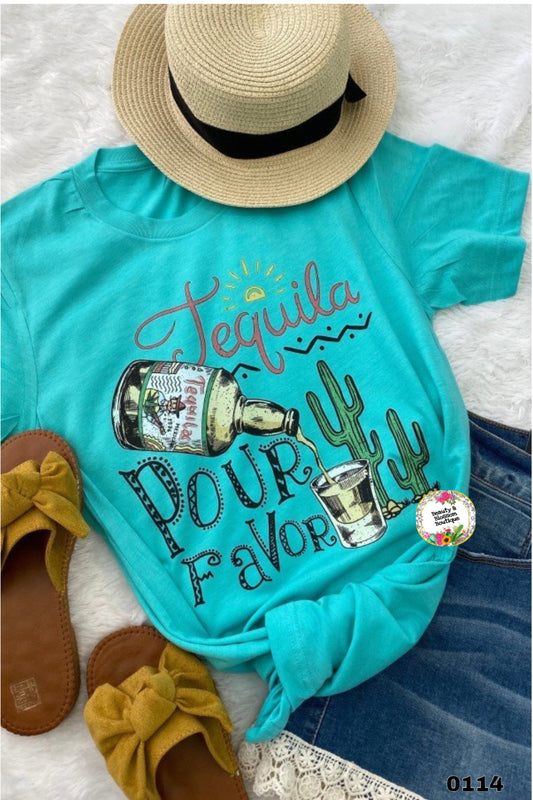 TEQUILA POUR FAVOR TSHIRT- 114