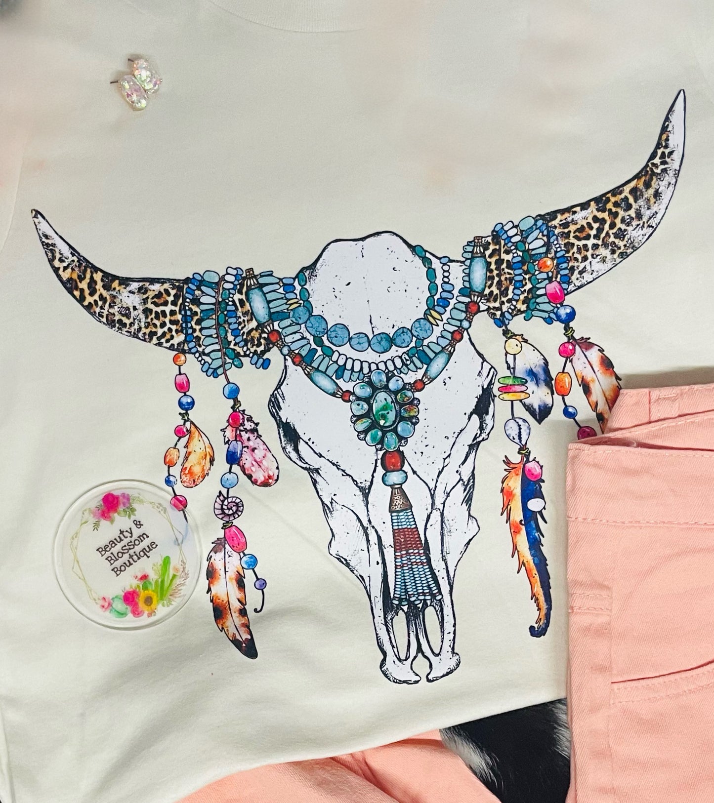 FEATHER STEER TEE - 233