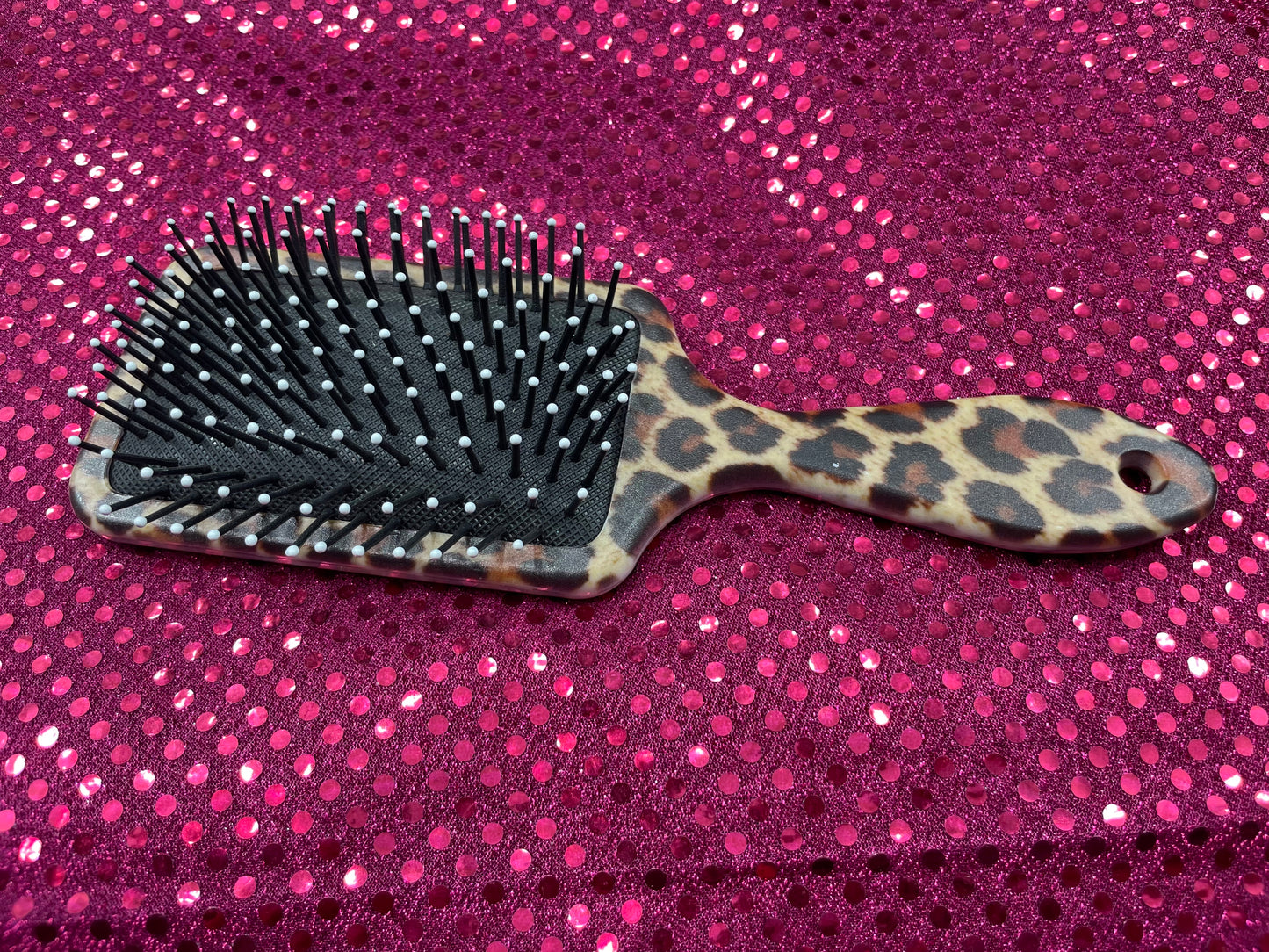 Leopard Hairbrush