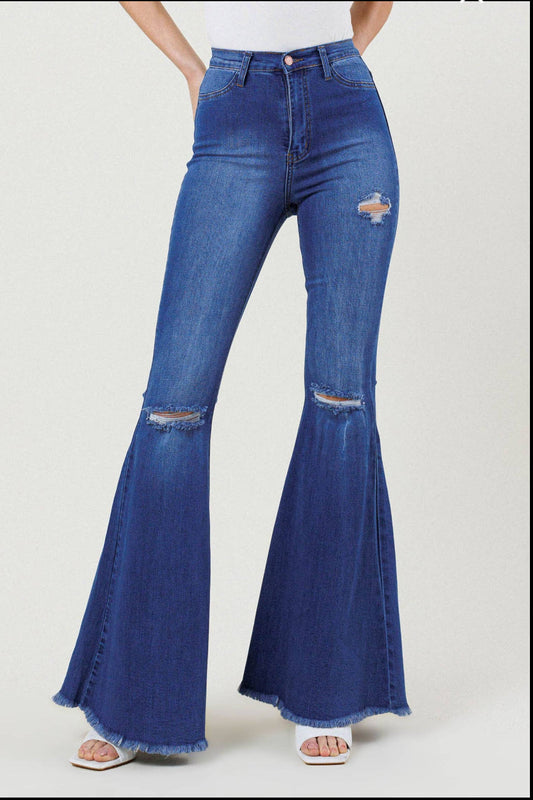 Swept Away Flare Jeans