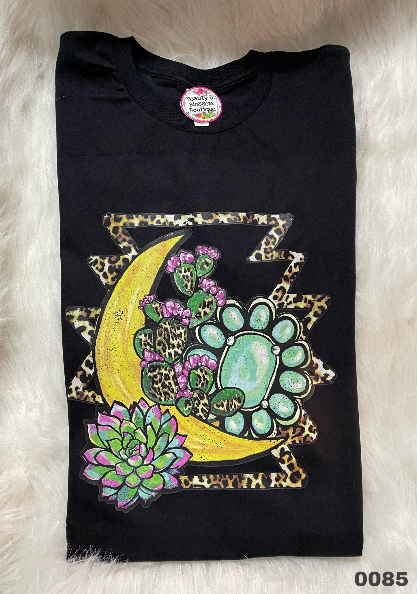 MOON & TURQUOISE TSHIRT - 85