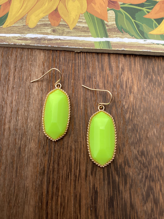 KSI Small Neon Earrings