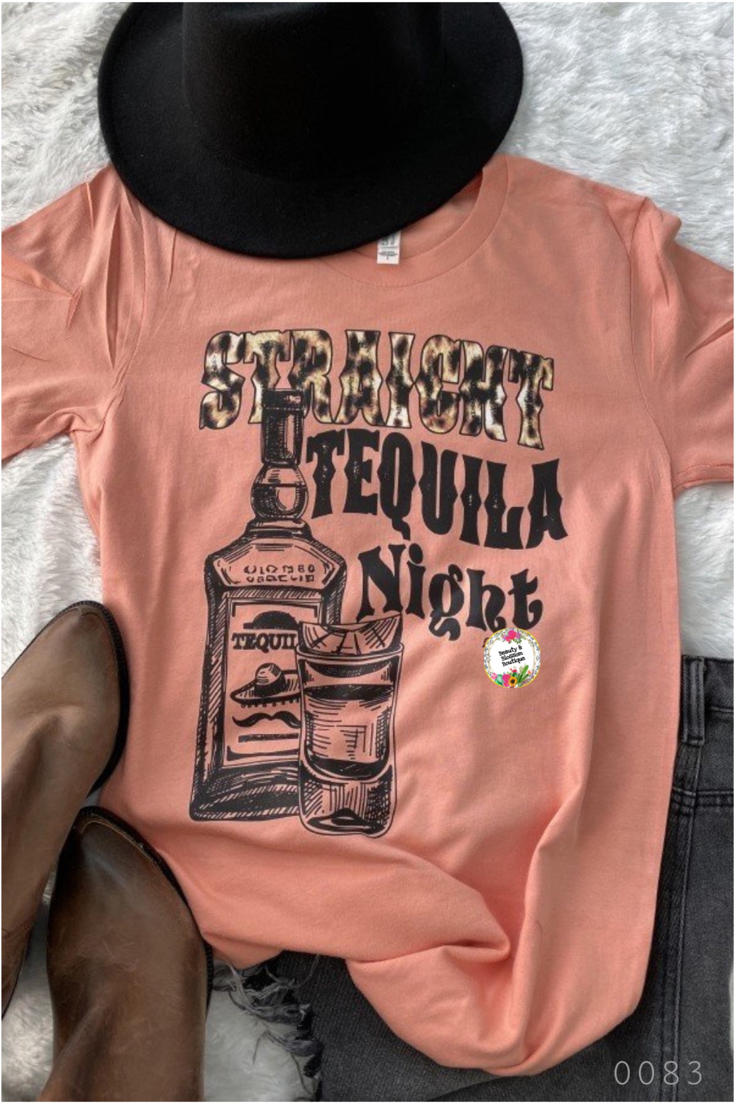 STRAIGHT TEQUILA TSHIRT- 83