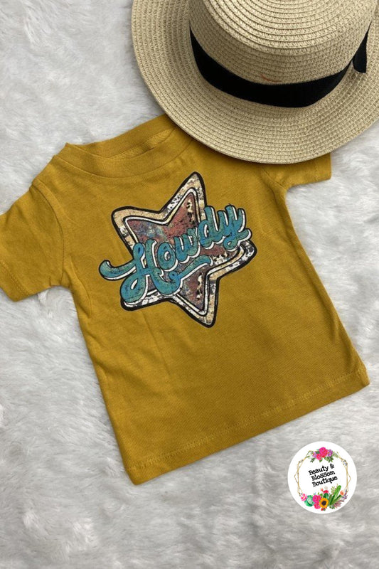 STAR HOWDY KIDS TEE - 466