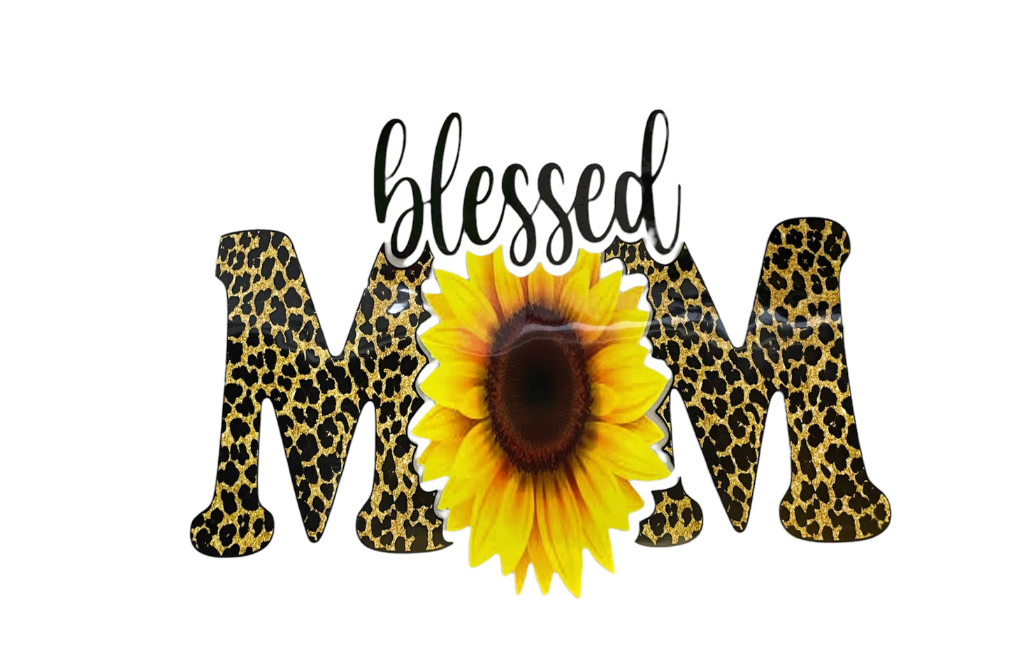 BLESSED MOM TEE/SUNFLOWER - 271