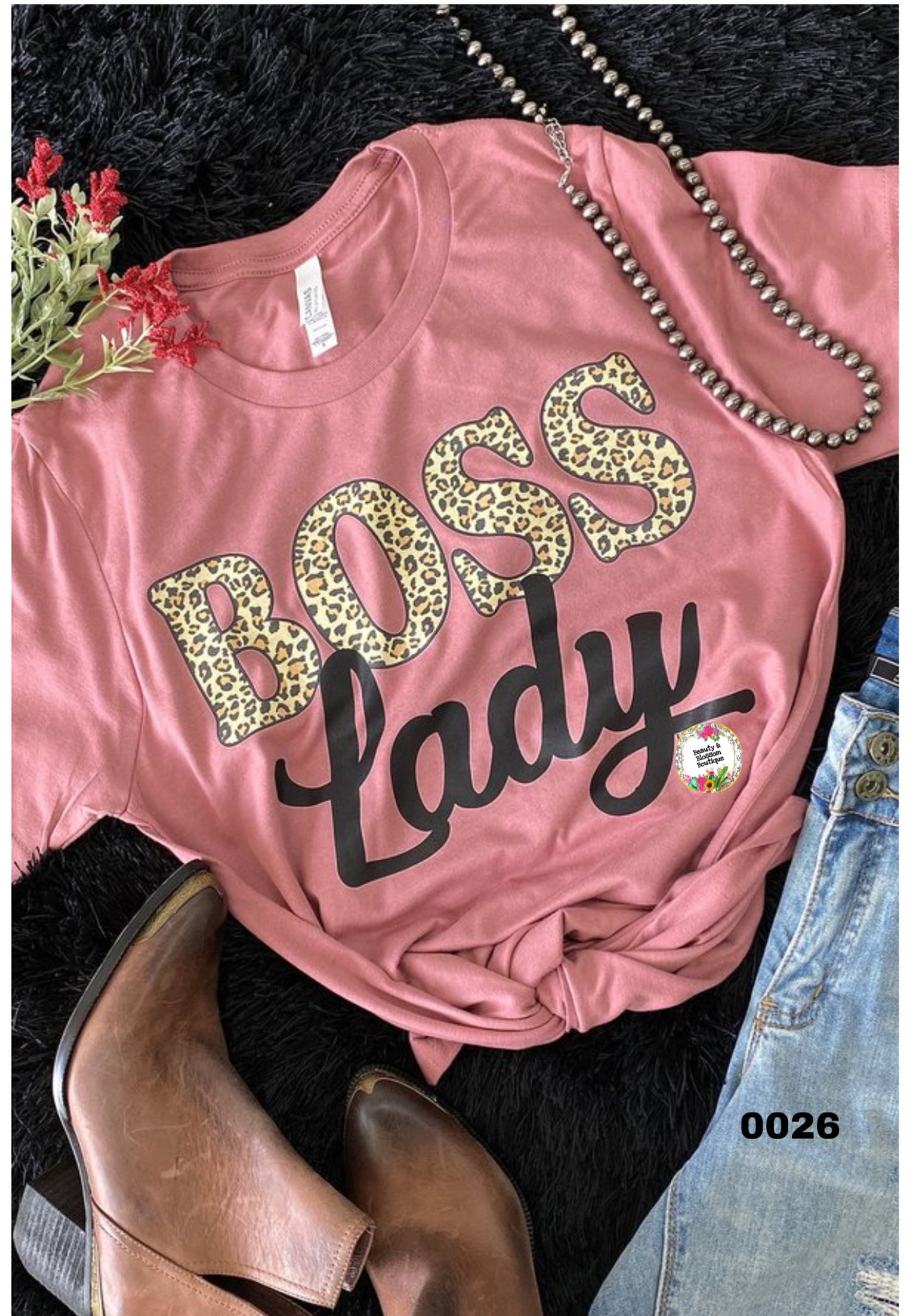 BOSS LADY TSHIRT- 26