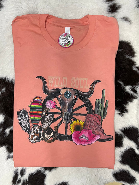 Wild soul tee - 128