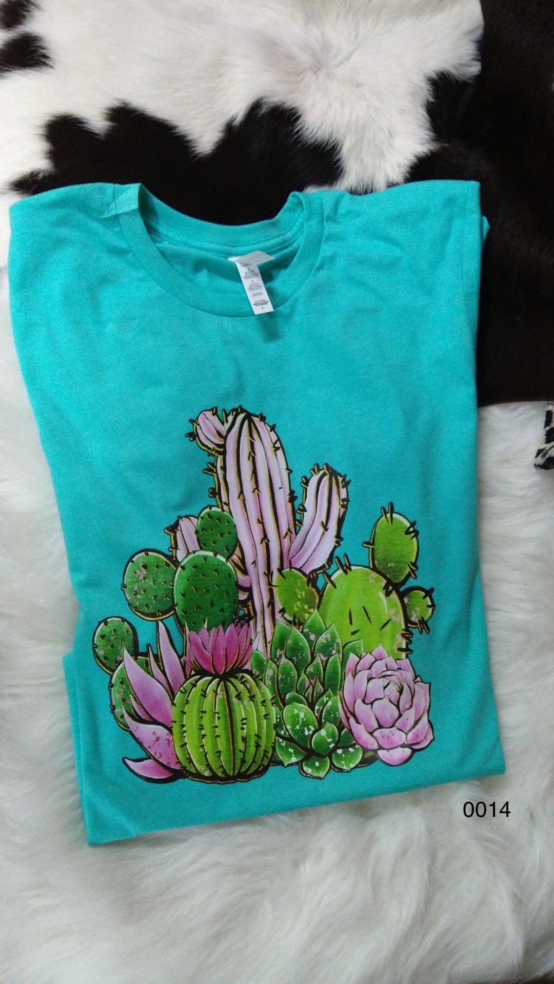 PINK CACTUS T-SHIRT- 14