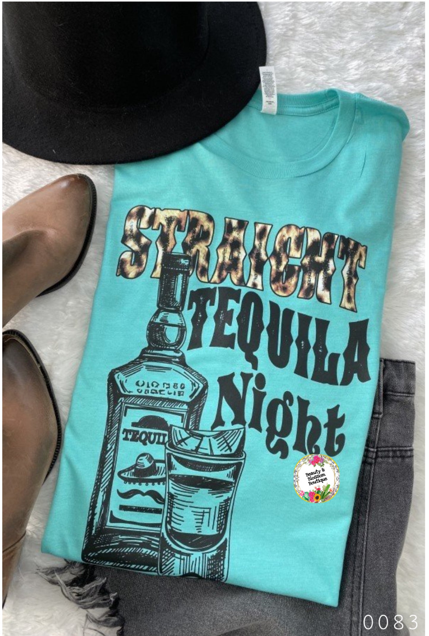 STRAIGHT TEQUILA TSHIRT- 83