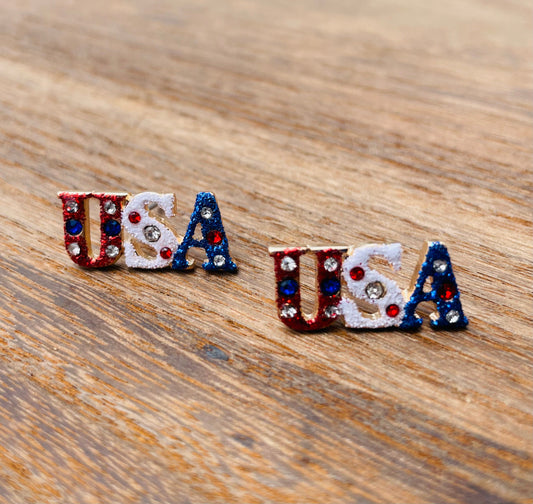 USA Stud Earrings