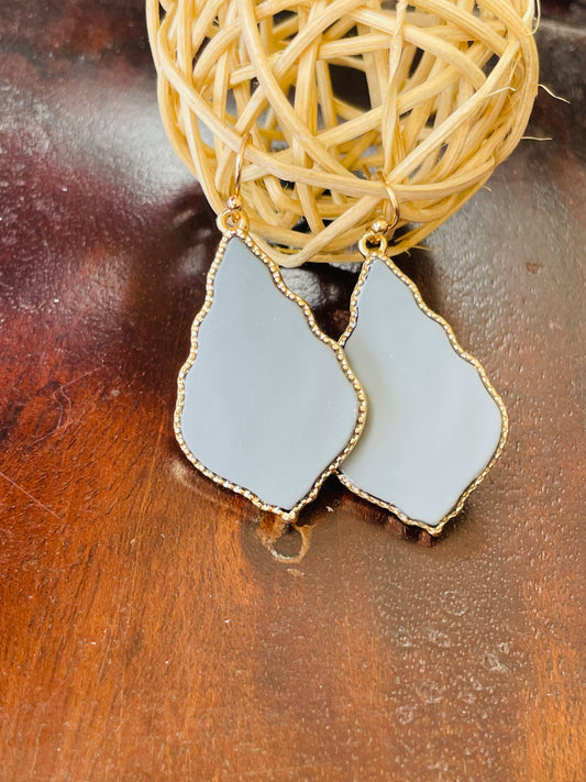 MOROCCAN EARRINGS - GREY