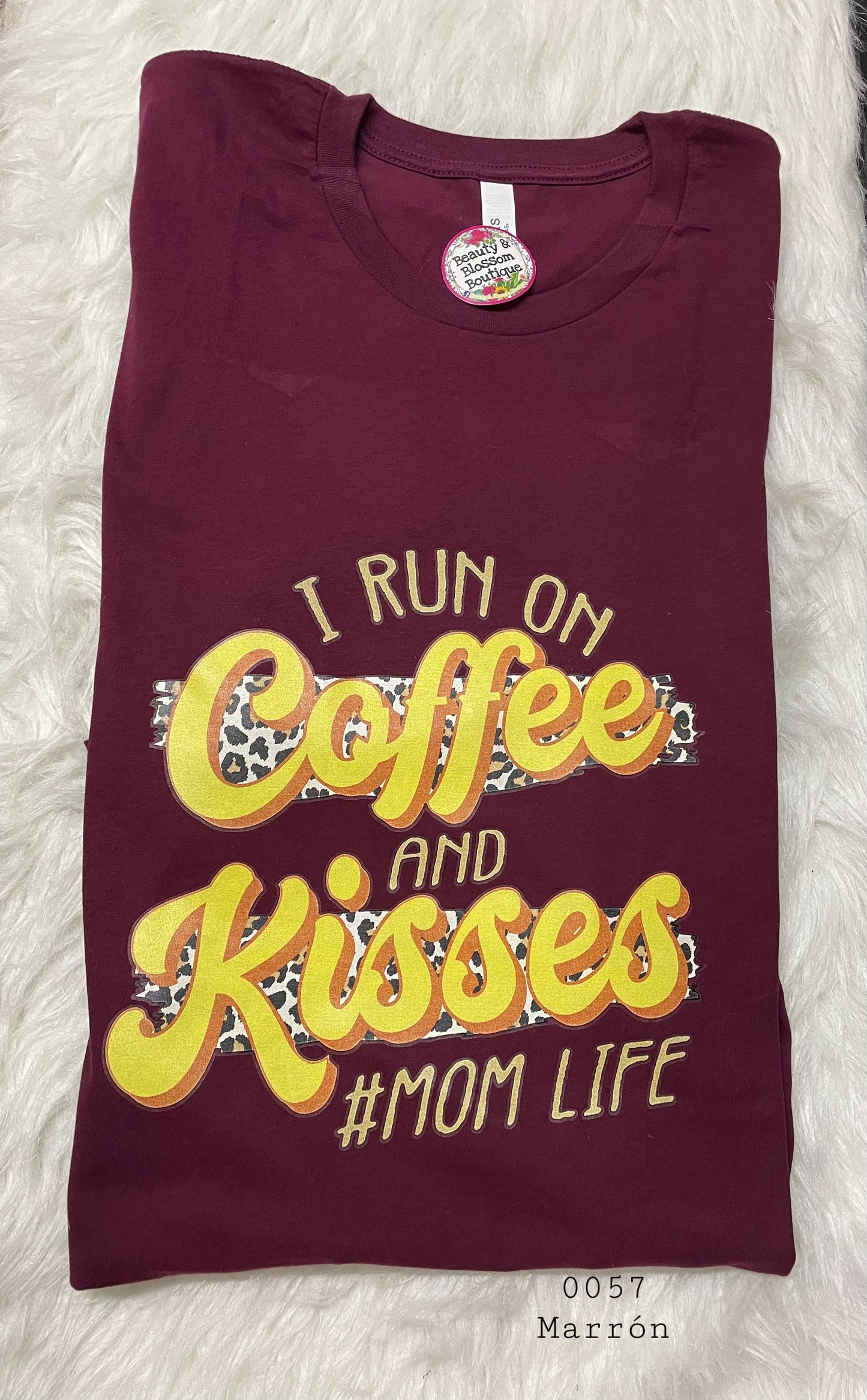 COFFEE AND KISSES TSHIRT- 57