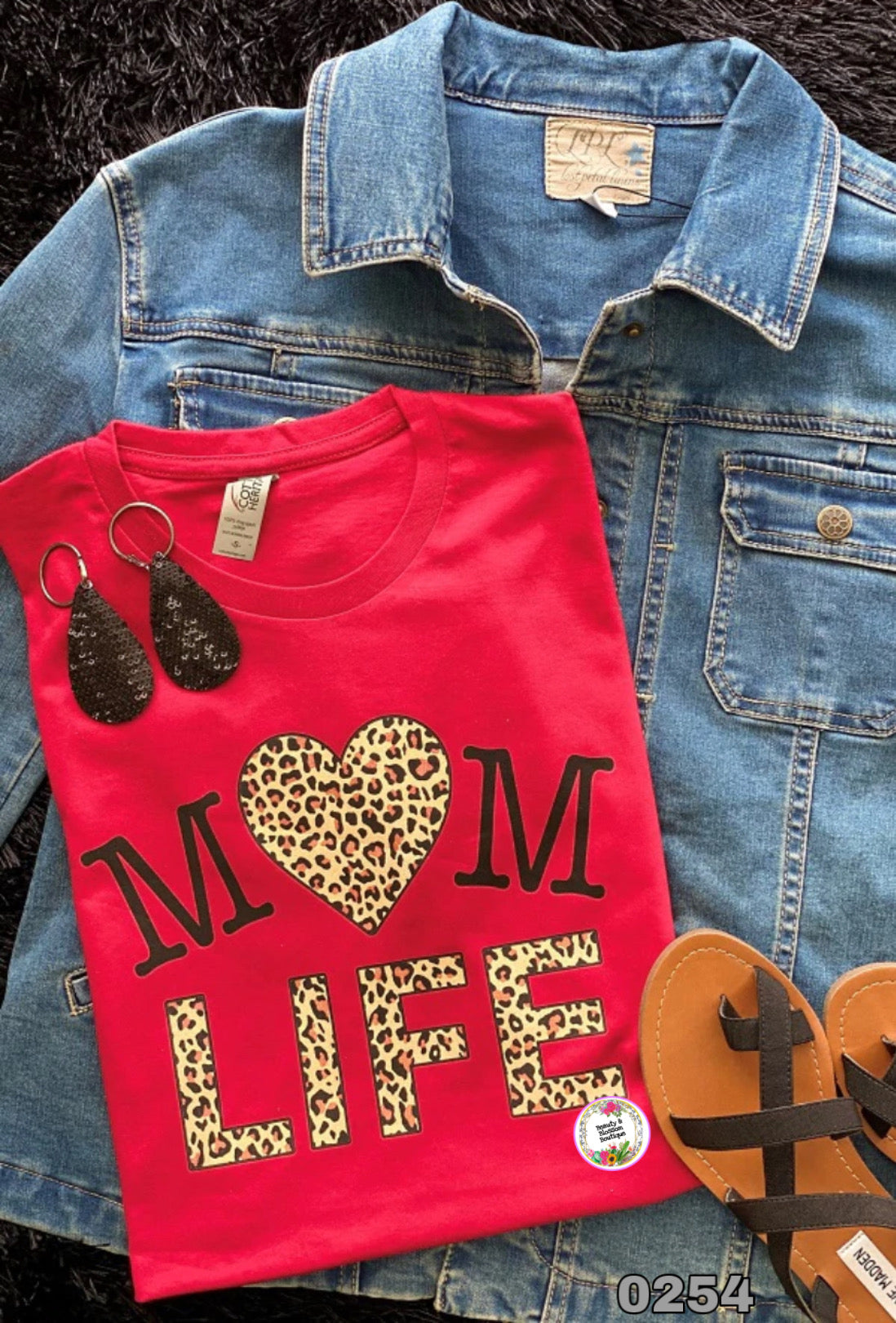 MOM LIFE TEE - 254